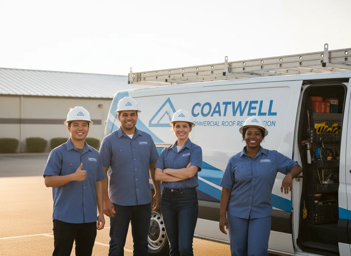 Commercial roof coating company in Arlington, IA